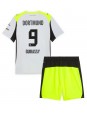 Billige Borussia Dortmund Serhou Guirassy #9 Bortedraktsett Barn 2025-26 Kortermet (+ Korte bukser)